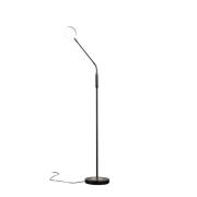 LED vloerlamp Sorento, zandzwart, hoogte 138 cm, CCT dimbaar