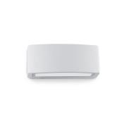 Ideal Lux buitenwandlamp Andromeda, grijs, breedte 22 cm, aluminium