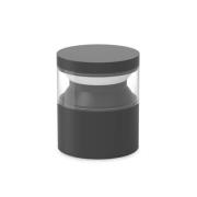 Ideal Lux LED sokkellamp Boeing, zwart, hoogte 15 cm