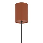 Hanglamp ZENITH, terracotta, Ø 11 cm, metaal, GU10