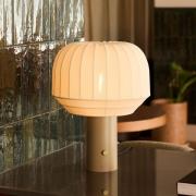 Northern tafellamp Tradition, textiel, offwhite, E27