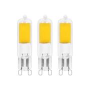 Arcchio LED stiftlamp, G9, 2,2W, 2700K, set van 3