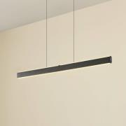 Lucande LED hanglamp Arvon, zwart, 116 cm, dimbaar, CCT