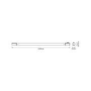 OSRAM LED-lichtbalk TUBEKIT, 120 cm, 4.000 K wit schakelaar