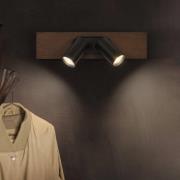 OSRAM plafondspot MERCURY zwart 2-spot GU10-LED 927 dimbaar