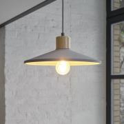 OSRAM hanglamp CONCRETE WOOD, grijs, Ø 32 cm, beton, E27