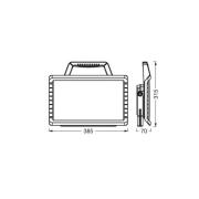 OSRAM LED-accu-werklamp VALUE BATTERY, 26 W zwart IP54