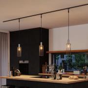 Paulmann URail-lampenkap Biraha 2Easy, antraciet, Ø 12 cm