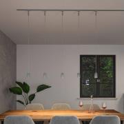 Paulmann URail hanglamp Cover, chroom mat, GU10