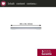 Paulmann middenvoeding URail Zigbee, mat chroom, lang