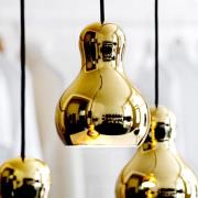 FRITZ HANSEN Calabash P1 hanglamp, goud