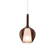 Ideal Lux hanglamp Kalique 1, koperkleurig, Ø 18 cm