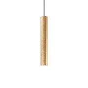Ideal Lux hanglamp Look, goudkleurig, Ø 6 cm, metaal