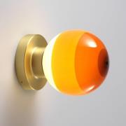 MARSET LED wandlamp Dipping Light A2, oranje/goud