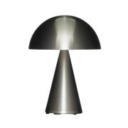 HÜBSCH LED tafellamp Mush, nikkel, IP44, dimbaar