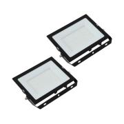 Prios LED-buitenspot Maikel, 150 W, metaal, set van 2