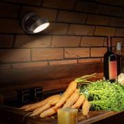 OSRAM LED wandlamp op batterijen NIGHTLUX ROUND, zwart, touchdim