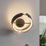 OSRAM LED wandlamp Decor Curve Felt, grijs, vilt, 3.000 K