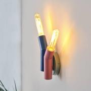 OSRAM wandlamp Decor Straw, 2-lamps, kleurrijk, staal, E27