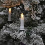 LED lichtketting gloeilampen IP44 amber 25-bol