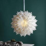 Stern Ice, wit, papier, Ø 70 cm, zonder fitting