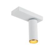 X-Beam Plafondlamp Enkel White/Gold - Loom Design