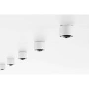 LOOM DESIGN LED plafondlamp Air, wit, aluminium, Ø 10 cm