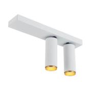 LOOM DESIGN LED plafondspot X-Beam, 2-lamps, wit