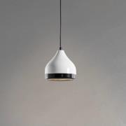 Hanglamp Yildo 6868, wit/zwart, metaal, 1-lamp