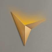 Wandlamp Kus, goud, metaal, hoogte 34 cm, G9