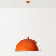 Hanglamp Kure, oranje, metaal, Ø 60 cm, E27