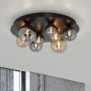 Paul Neuhaus plafondlamp Popsicle, glas, Ø 48 cm, G9