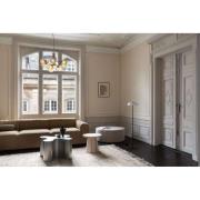 Nuura kroonluchter Apiales 9, Ø 60 cm, messing-/goudkleurig