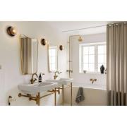 Nuura wandlamp Liila 1 IP44 Ø 16,5 cm, zwart/helder