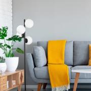 Vloerlamp Faze, zwart, glas, hoogte 130 cm, 4-lamps, E27