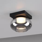 SCHÖNER WOHNEN LED plafondlamp Sia, rookgrijs 3.000 K