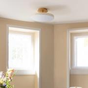 UMAGE LED plafondlamp Asteria UP PLUS, parelwit, Ø 31 cm CCT