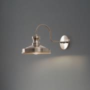 Wandlamp Berceste, goud, metaal, hoogte 23 cm, E27