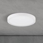 LED plafondlamp Disc, wit Ø 24 cm, CCT, metaal/kunststof