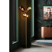 KARE vloerlamp Balloon Dance, veelkleurig, glas, 160 cm, E27