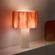 LZF tafellamp Kactos, lichtroze/wit, hoogte 52 cm