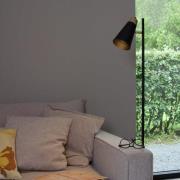 PR Home vloerlamp Wien, zwart, 1-lamp, hoogte 147 cm
