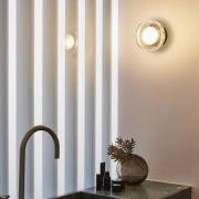 MARSET LED buiten wandlamp ROC, zwart, 14 cm, IP65, TRIAC