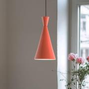 Hanglamp Tom, oranje, metaal, Ø 19 cm, E27