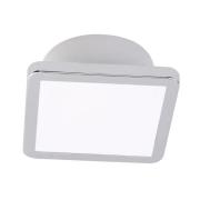 LightMe plafondlamp Aqua Uno, 11 x 11 cm, chroom, IP44