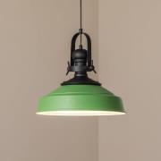 Hanglamp Craft, groen, metaal, Ø 41 cm, E27
