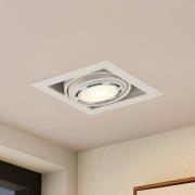 Arcchio Yasna inbouwlamp, 1-lamp, wit