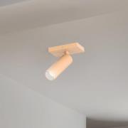 Arcchio plafondspot Brinja Slim, bruin, 1-lamp, GU10 MR11