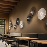 Plafondlamp Doge_S, wit, metaal, Ø 39 cm, E27