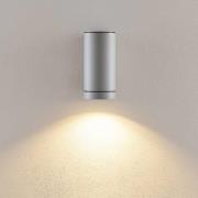 Buitenwandlamp ShoreLine Pro Round, lichtgrijs, GU10